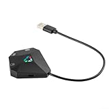 Tastatur- und Mausadapter für Nintendo Switch, kabelgebundener Konverter für PS4, PS3, Xbox One / 360 Konsolen-Serie, unterstützt benutzerdefinierte Zuordnung