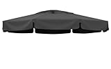 Sun Garden Easy Sun TM Ersatzbezug 350 cm - anthrazit B057