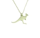 Kette Känguru Australien Anhänger silbern Juvelato