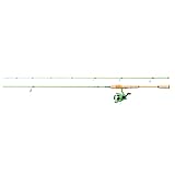 Berkley Flex Trout Spinnrute und Rolle Combo - Vorbespulte Rolle - Angeln auf Bach- und Regenbogenforellen, Green