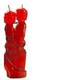 VELAS MUJER-MUJER ENCAD.ROJO
