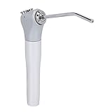 Dental Air Water Spray Spritze, 3-Wege Air Water Spray Spritze Handstück mit 2 Düsen Spitzen Rohre Aluminiumlegierung für Dentalgeräte