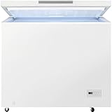 AEG AHB526D1LW Gefriertruhe / 254 L / LowFrost - weniger Eisbildung / Temperaturalarm / Rollen / D