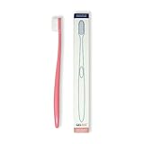 GELDIS Zahnprothesen Reiniger - Zahnbürste für mobile Dentalgeräte und Zahnersatz, Bürste mit Silikonborsten, Aligner Reinigung und Bisse mit Silikon Borstenkopf, Tägliche Anwendungg