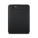 WD Elements Portable externe Festplatte 2 TB (mobiler Speicher, USB 3.0-Schnittstelle, Plug-and-Play, für Windows formatiert) schwarz