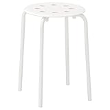 IKEA Stapelhocker Marius Hocker aus lackiertem Stahl - gem. Normen EN 12520 und EN 1022