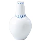 Royal Copenhagen Vase Princess Porzellan Weiß-Blau, Größe: 15cm, 1058873