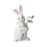 Hasenfigur Hase Lovely Snow Bells - Snow White Ostern