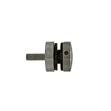 Edelstahl V2A Punkthalter Glashalter Ø 30/50 / 70 mm Glasvordach Glas Treppen (Ø 30 mm)