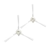 RJMVMGDVK Seitenbürsten for Roboterstaubsauger, Kompatibel Mit Puppy Wp650, Zubehör for Roboterstaubsaugerteile.(2 White)