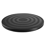 Namvo 360 Grad drehbarer Schwenkständer, Plattenspieler, robuste Drehplattform mit Drehfuß für Fernseher, Computermonitor, Laptop, Töpferskulptur, Kunsthandwerk