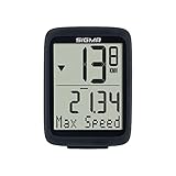SIGMA BC 10.0 WL | kabelloser Fahrradcomputer mit 10 Funktionen |Bike Computer für höchste Ansprüche | leicht bedienbar mit großen Tasten & Einer übersichtlichen Darstellung