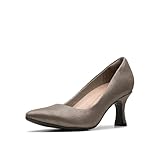 Clarks Damen Kataleyna Gem Pumps, Silberfarben metallisch, 39 EU