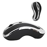 Kabellose Maus, modische optische Maus, ergonomische Form für PCs, Fernseher, Set-Top-Boxen usw