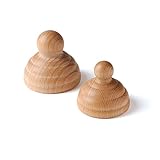 Erzi 47081 Woodroll Trigger Set Natur aus Holz für gezielte Trigger- und Tiefenmassage