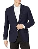Amazon Essentials Herren Klassischer Stretch-Blazer mit Langen Ärmeln und Knopfleiste vorne, Marineblau, 58