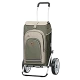 ANDERSEN Einkaufstrolley - Royal Shopper Hydro 2.1 grau 62 L Bike, Einkaufsroller, Rucksack, Thermo, Aluminium, klappbar, Kugellagerad