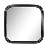 1x LKW, Transporter oder Bus Spiegel universal 18 x 18 cm Größe mit flexibler Halterung