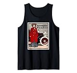 Automobile Retro Vintage 19. Jahrhundert Kutschenräder Tank Top