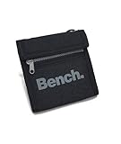Bench Brustbeutel Brusttasche mit Reißverschluss Reisegeldbeutel, Geldbeutel (Schwarz)