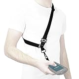 Mobilis Universeller Breakaway-Schultergurt, Textilhaken, 1 Befestigungspunkt, Sicherheitsauslösesystem, Abnehmbares Schulterpolster