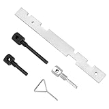 QWORK® Motor Zahnriemen, Motor-Nockenwellen-Arretierwerkzeugsatz, Zahnriemen Werkzeug Kompatibel mit Ford Mazda Volvo Mondeo