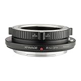 XPIMAGE Objektivadapterring kompatibel mit Leica R-Objektiv für Fujifilm G GFX-Kamera GFX50 GFX100