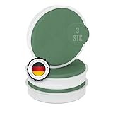 Dekoschale Nasssteckschaum Schale in Zylinder Form, 17 cm - Steckmoos, Steckmasse - Kegel für Blumengestecke - Steckschwamm zum Basteln, Hochzeit, Geschenke, Deko, Blumen Gesteck Blumensteckschaum