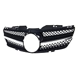 Front Grille Stoßstange Kühlergrill Für R230 SL-Klasse W230 2003–2006 SL500 SL550 SL600 2-türiges Cabrio Oberes Stoßstangengitter OQRDVVTT