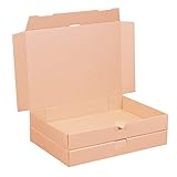 25 Maxibriefkartons 350 x 250 x 50 mm braun (25 Stück) DIN A4+ B4 Maxibrief Versandkarton für DHL DPD GLS Hermes Warensendung Büchersendung mit Steckverschluss