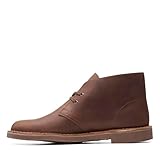 Clarks Herren Desert Boot Bushacre 3 Chukka-Stiefel, Dark Brown Lea, 41 EU