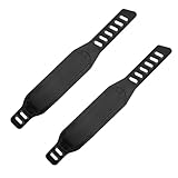 Pedal Strap Fußschlaufen für Heimtrainer - Universelle Fahrrad-Pedalriemen, Heavy Duty Einstellbare Länge Pedalriemen für Stationäre Fahrräder, Passend für Die Meisten Heimtrainer (2 Stück)