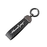 SXHM Motorrad Schlüsselanhänger Für HON-DA CB600F CB600 CB599 CB900F Hornet 250 600 900 CB500F CB919 Schlüsselband Schlüssel Kohlefaser (Farbe : Schwarz, Size 1)