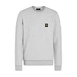 Belstaff Sweatshirt Old Silver Heather (M), grau