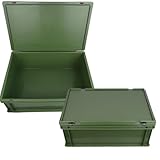 BWuM Original Bundeswehr Stapelbox mit Deckel 53L (mittel)