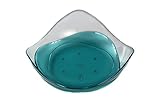 Tupperware Servierschale Eleganzia türkis/grün Eleganza Klare Schale Servier 38452
