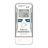 Elitech USB Temperatur Datenlogger LogEt5T Mit Datensicherung Durch Schattendaten -30°C ~70°C, Wiederverwendbar, 32000 Punkte, Automatischer PDF/CSV-Bericht, Für Windows & MacOS