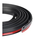Adunsiaoto Automotive Windschutzscheibe Gummidichtung, Selbstklebende Fensterdichtung, Dichtungsband Für Türen Fenster, Dichtungsstreifen Für Front-Heckscheibe(18x10mm)