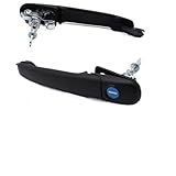 Türgriff Beifahrerseite Für Ford Für Galaxy Auto Schwarz Vorne Rechts Tür Griff Schlüssel Lock 6N0837207 6N0837207C LKW Außen Hardware Teile 1 × Beifahrerseite Äußerer Türgriff