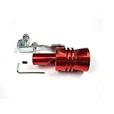 Auspuff Endrohr Doppelauspuffrohr Für Benz W211, W203, W204, W210, W124 und Für Amg W202 Auto-Turbo-Sound-Whistle-Schalldämpfer-Endrohr(Red)