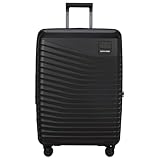 Samsonite Intuo - Spinner M, Erweiterbarer Koffer, 69 cm, 79/87 L, Schwarz (Black)