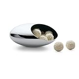 Philippi Naschschale COCOON - 16-teilig, braun oder beige, Modern, Mikrowellengeeignet, Glas, Kokosnuss-Schale, Schale