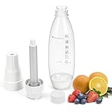 Soda Wassersprudler, 1L Tragbares Soda-Siphon-Set, Getränkemaschine für kohlensäurehaltige Getränke, Säfte und Cocktails – Frisch und Cool zu Hause herstellen