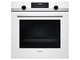 Siemens HB517ABW0 iQ500 Einbau-Elektro-Backofen, cookControl10, Schnellaufheizung, 3D Heißluft plus, Weiß