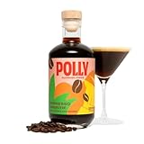 Polly Alkoholfreier Espresso Aperitif I Für Espresso Martini ohne Alkohol I Limited Edition alkoholfreier Kaffee-Liquör I 500 ml Flasche