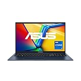 ASUS Vivobook 17 Laptop | 17,3" Full-HD 16:9 IPS Display | Intel Core i7-1255U | 16 GB RAM | 512 GB SSD | Intel Iris Xe | Windows 11 | QWERTZ Tastatur | 3.2 Ports - 3 | Quiet Blue