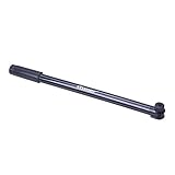 Fahrrad Pumpe, Fahrrad-Luftpumpe für alle Ventile, Luftpumpe schwarz 39cm, F-45125