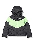 Nike Jungen Jacke-cu9157 Jacke, Black/Green Strike/Black/Metal, 146 EU