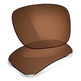 ThunderClap POLARISED Ersatzgläser für Oakley Scalpel Asian Fit Sonnenbrille OO9134 - Gefeuert Ziegel