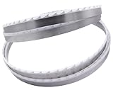 SMI 2er SET Holz-Bandsägeblatt 3660 x 32 x 1,1 mm Zahnabstand 22 mm zum Einsatz auf mobilen Sägewerken wie z.B. Logosol LM 40, Lumberlite Holzsägeband Sägeband